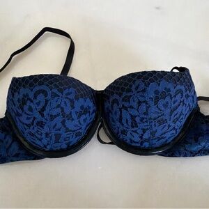 Victoria's Secret Lace Bra - Midnight Blue